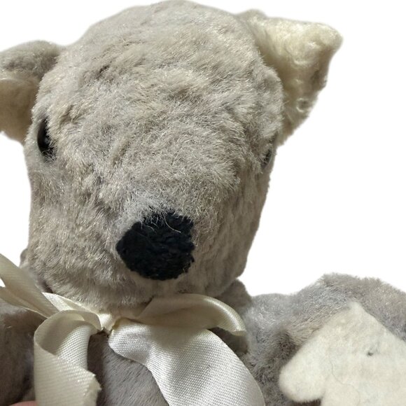 Vtg Knickerbocker Animals Of Distinction Gray Squirrel Plush Toy Posable Tail - Picture 11 of 15